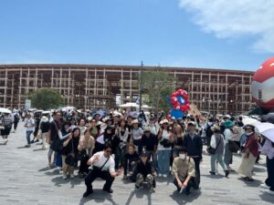 研修旅行で大阪万博へ