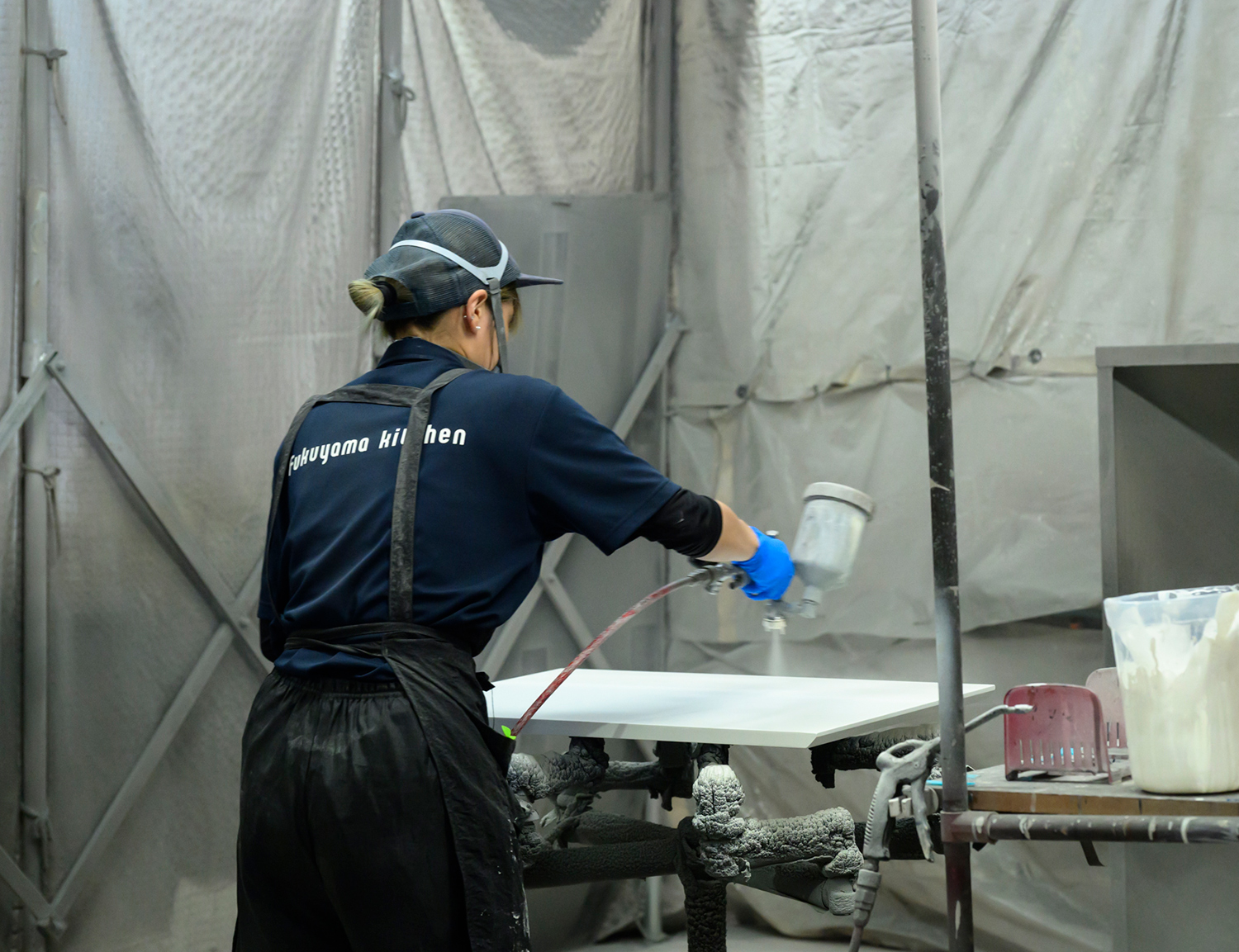 塗り　色の深みを整える